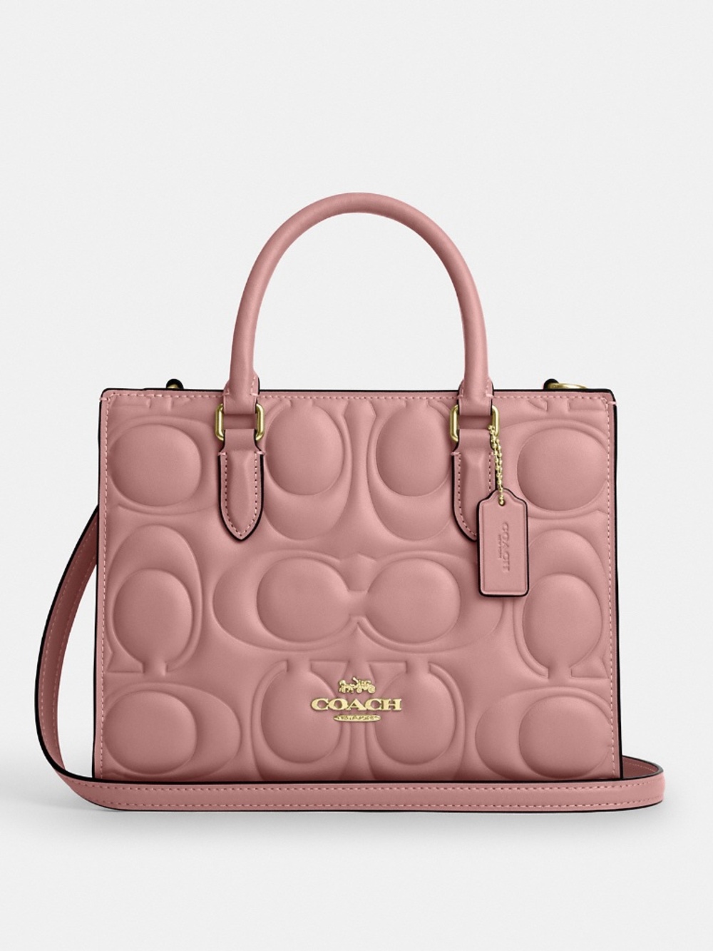 NWT Coach Maggie Small Tote Bag In Signature Leather